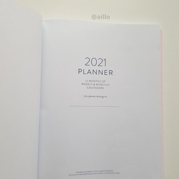 2021 ECCOLO Planner WOMAN on a MISSION - Picture 9 of 14